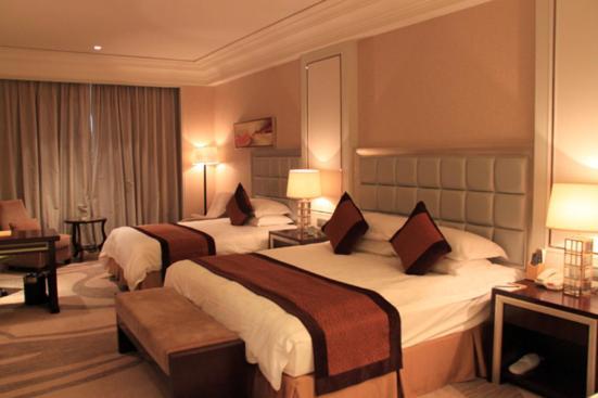 Landison Green Town Hotel Xinchang Rum bild